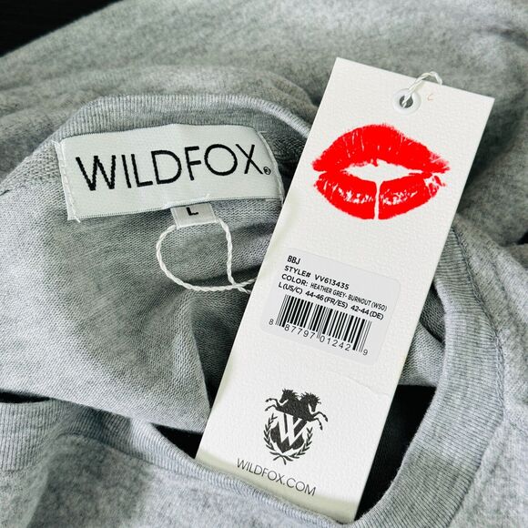 Vote Sweater Women Large Mouth Republican Democrat America Election NEW Wildfox - Picture 3 of 10
